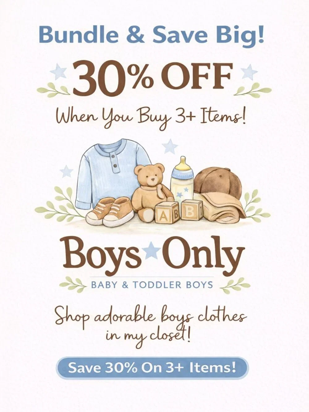 NWT Cat & Jack Toddler Boys Striped Denim Set 2PC Shirt & Shorts Blue Cotton - Picture 3 of 3